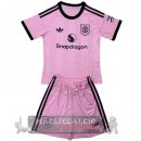 Portiere Set Completo De Bambino Manchester United 2025 2026 Rosa