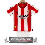 Real Sporting de Gijon Set Completo Bambino Maglia Calcio Home 2023-24