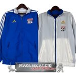 Lyon Blu Bianco Giacca A Vento 2023