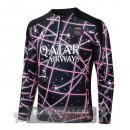 Felpa Allenamento Formazione Paris Saint Germain 2025 2026 Nero Rosa