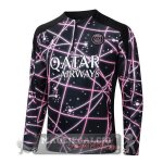 Felpa Allenamento Formazione Paris Saint Germain 2025 2026 Nero Rosa