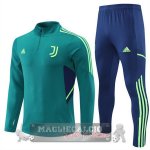 Juventus Insieme Completo Verde blu Giacca 2022-23
