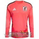 Thailandia Portiere Manica lunga Giappone 2026 Rosso Nero