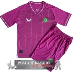 Maglia Calcio Set Completo Uomo Irlanda Portiere 2023 Purpureo
