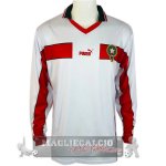 Away Manica lunga Maglia Calcio Marruecos Retro 1998