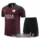 Formazione Set Completo Bambino Paris Saint Germain 2023-24 Borgogna Nero