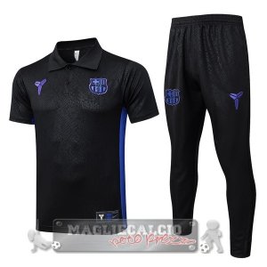 Barcelona Nero Purpureo Maglia POLO Set Completo 2025 2026