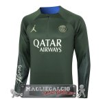 Felpa Da Allenamento Paris Saint Germain 2023-24 Verde