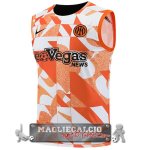 Formazione Senza Maniche Inter Milán 2023-24 Arancione Bianco