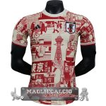 Thailandia Speciale Giocatori Maglia Calcio Giappone 2023 Giallo Rosso