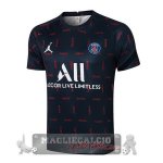 Paris Saint Germain Formazione Maglia Calcio 2021-22 blu navy rosso