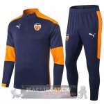 Valencia Insieme Completo Blu Arancione Giacca 2020-21