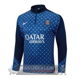 Felpa Allenamento Formazione Paris Saint Germain 2025 2026 Blu
