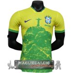 Thailandia Speciale Giocatori Maglia Calcio Brasile 2023 Giallo