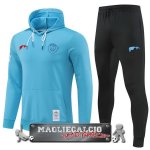 Paris Saint Germain Insieme Completo Bambino Blu Nero Giacca Felpa Cappuccio 2022-23