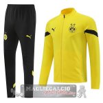 Borussia Dortmund Insieme Completo Giallo I Nero Giacca 2022-23