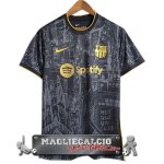 Tailandia Speciale Maglia Calcio Barcellona 2023-24 Nero I Giallo