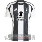 Thailandia Home Maglia Juventus 2024 2025 Bianco I Nero