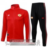 Set Completo Lunga Zip Giacca Bambino Manchester United 2025 2026