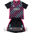 Portiere Set Completo De Bambino Sunderland AFC 2025 2026 Rosa Nero