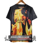 Tailandia Speciale Maglia Calcio Paris Saint Germain 2023-24 Nero Amarillo