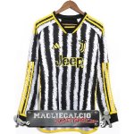 Tailandia Home Manga Larga Maglia Calcio Juventus 2023-24