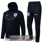 Inghilterra Insieme Completo Blu Giacca felpa cappuccioa 2022