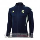 Lunga Zip Giacca Real Madrid 2025 2026 Blu II Navy
