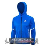 Adidas Blu Bianco Giacca Felpa Cappuccio 2023