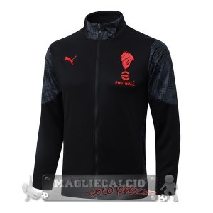 Set Completo Lunga Zip Giacca AC Milan 2025 2026