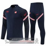 Croacia Insieme Completo Blu Navy Giacca 2021