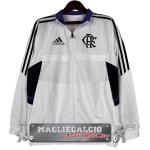 Flamengo Bianco I Nero Giacca A Vento 2023-24