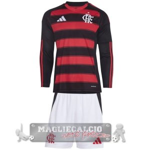 Home Manica lunga Set Completo De Bambino Flamengo 2025 2026