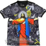 Thailandia Speciale Maglia Brasile 2026 Nero Grigio Rosso