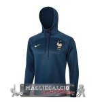 Giacca Felpa Cappuccio Francia 2023 Blu Navy