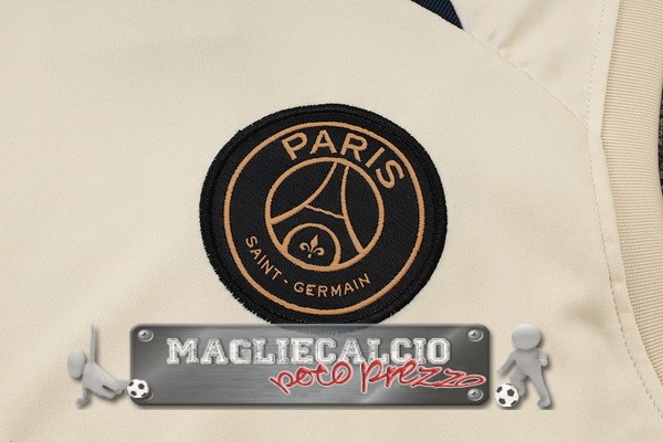 Formazione Senza Maniche Set Completo Paris Saint Germain 2023-24 Giallo Blu