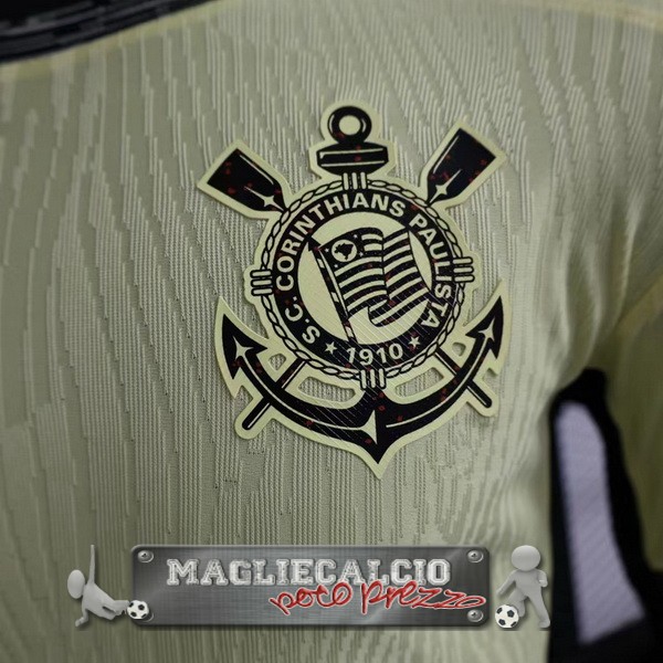 Terza Giocatori Maglia Calcio Corinthians Paulista 2023-24
