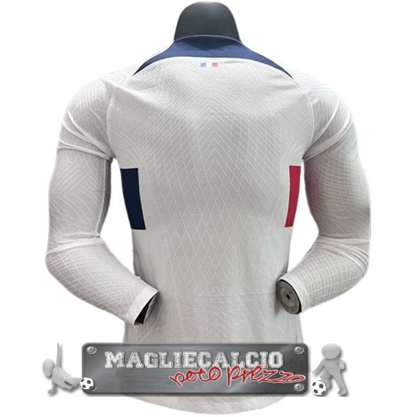 Thailandia Away Giocatori Maglia Calcio Manica lunga Paris Saint Germain 2023-24