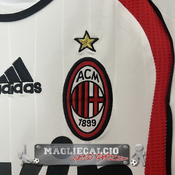 AC Milan Set Completo Bambino Maglia Calcio Away Retro 2006 2007