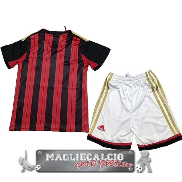 AC Milan Set Completo Bambino Maglia Calcio Retro 2013 2014