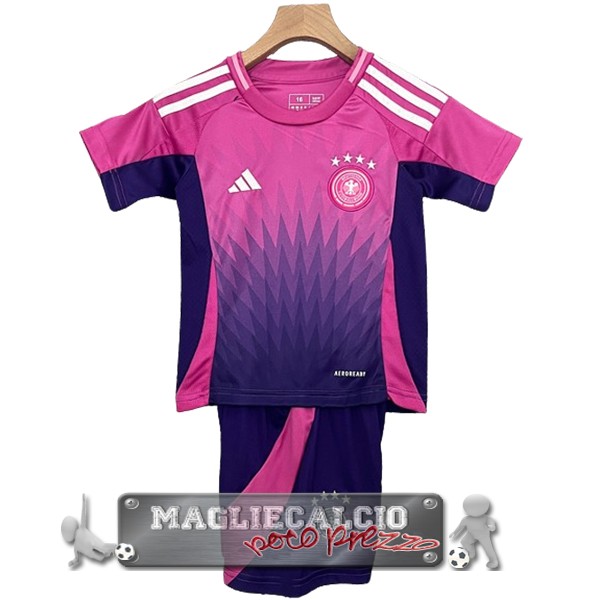 Alemania Set Completo Bambino Maglia Calcio Away 2024