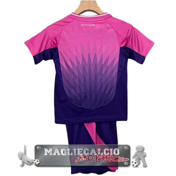 Alemania Set Completo Bambino Maglia Calcio Away 2024