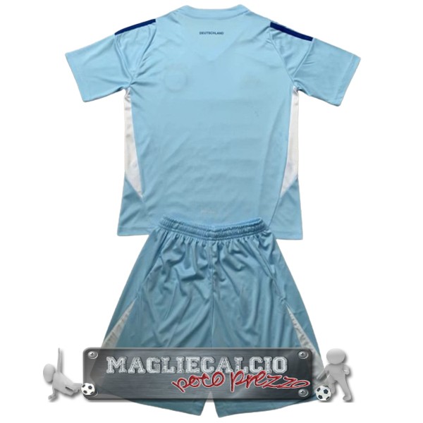 Maglia Calcio Set Completo Uomo Germania Portiere 2024 Azul