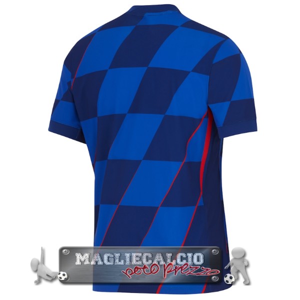 Tailandia Away Maglia Calcio Croacia 2024