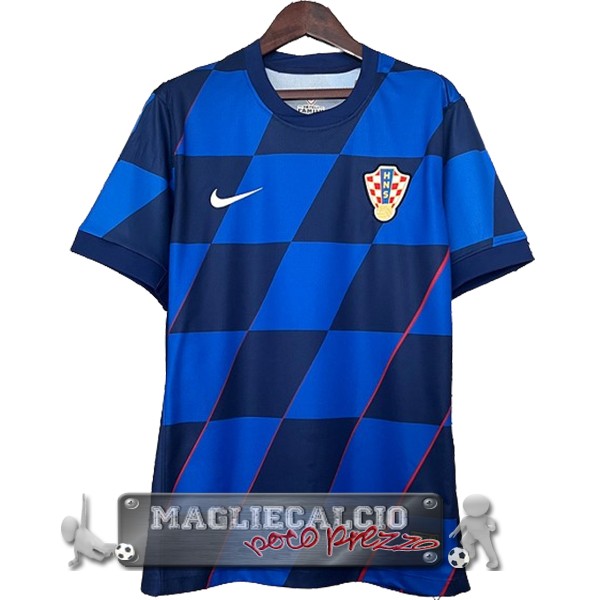 Tailandia Away Maglia Calcio Croacia 2024