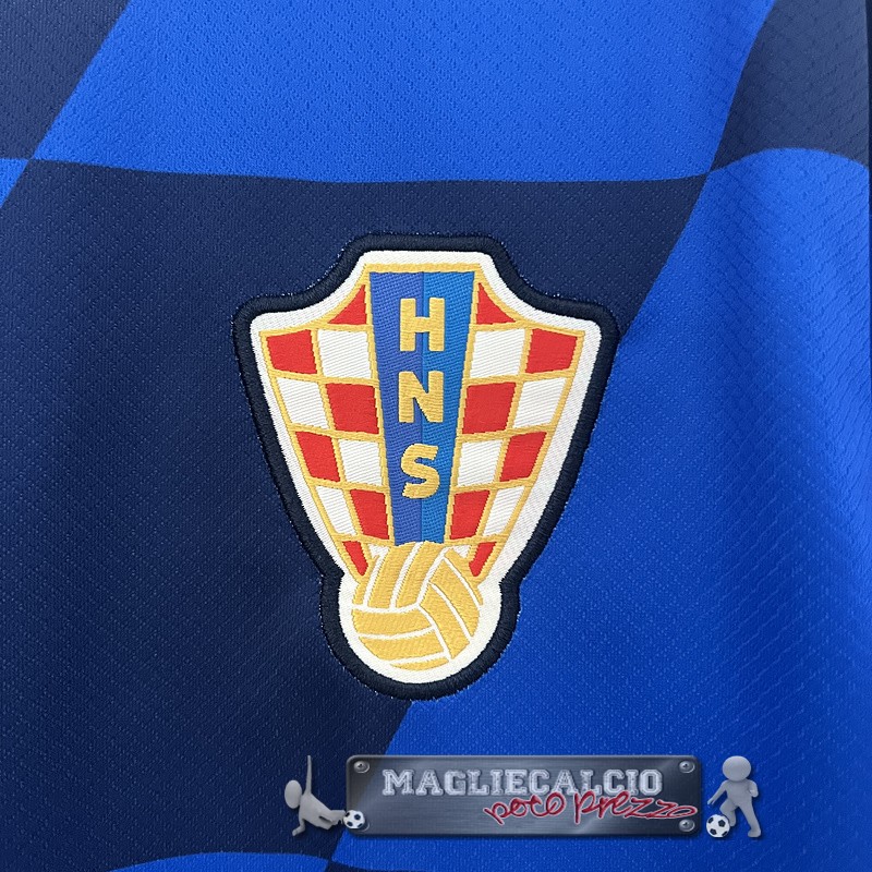 Tailandia Away Maglia Calcio Croacia 2024