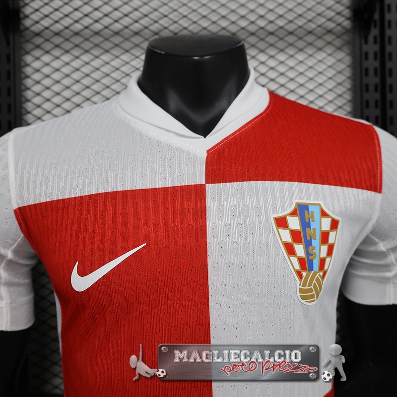 Tailandia Home Giocatori Maglia Calcio Croacia 2024