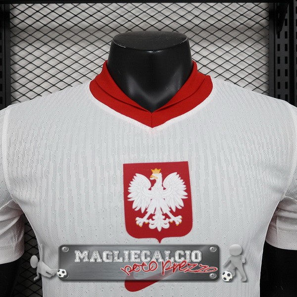Tailandia Home Giocatori Maglia Calcio Polonia 2024