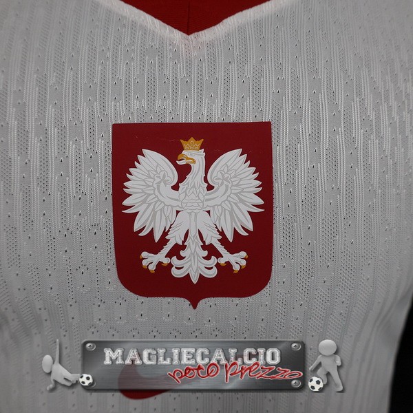 Tailandia Home Giocatori Maglia Calcio Polonia 2024