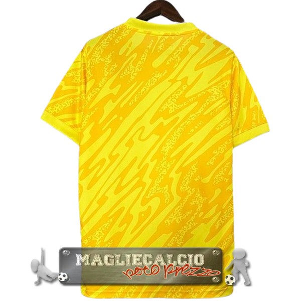 Tailandia Portiere Maglia Calcio Real Madrid 2024-25 Amarillo